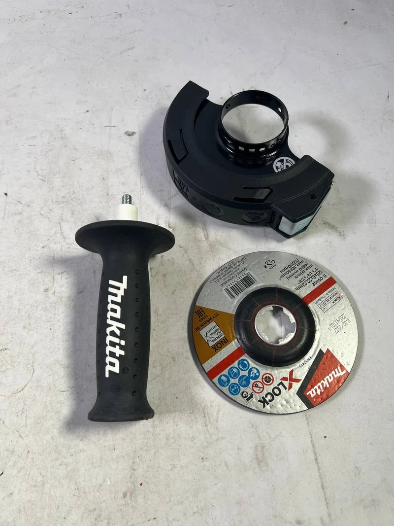 Makita DGA 519 Z Akku Winkelschleifer 18 V 125 mm Brushless X-Lock Solo - Neuwertig