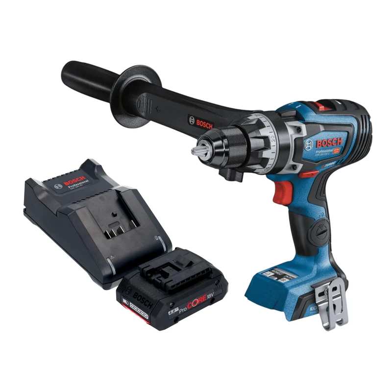 Bosch GSR 18V-150 C Professional Akku Bohrschrauber 18 V 150 Nm Brushless + 1x ProCORE Akku 4,0 Ah + Ladegerät