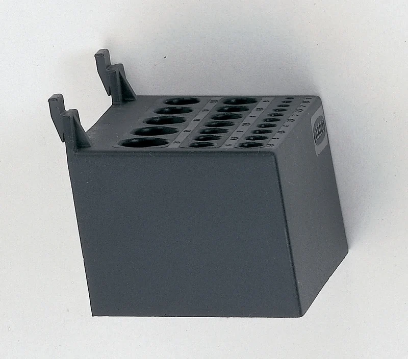 RAACO Werkzeughaken Clip 12 Bohrerhalter 1tlg. B.94xT.77xH.65mm für Lochplatten