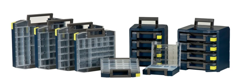 raaco Etikettensatz 4tlg. gelb für boxxser ID-Etikett – passend für Art.Nr. 871545–871557