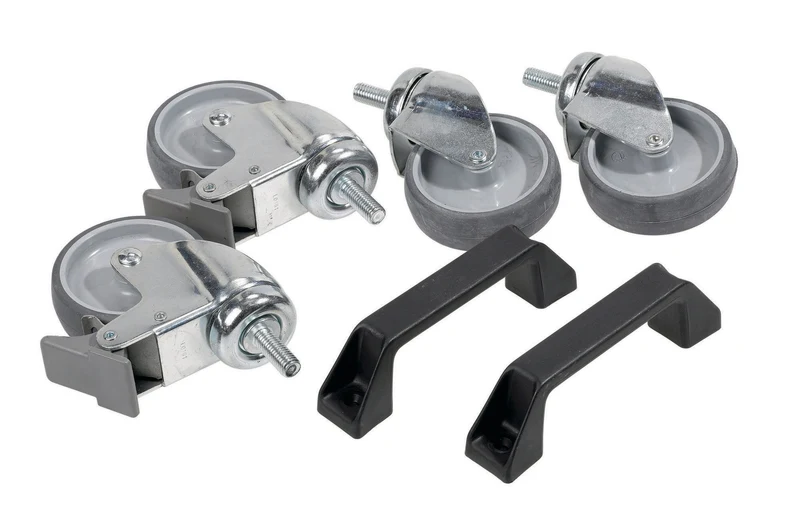 RAACO Doppelstativ für Stahlmagazine Serie 250 – Bodenstativ B.705 x T.570 x H.1600 mm