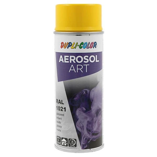 DUPLI-COLOR Buntlackspray AEROSOL Art rapsgelb glänzend 6 Stück ( 4000363049 )