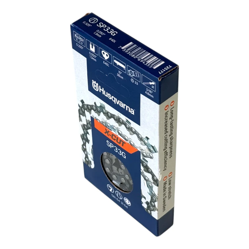 Husqvarna X-CUT SP33G Sägekette 38 cm .325" 1,3 mm ( 581643164 ) für Kettensäge