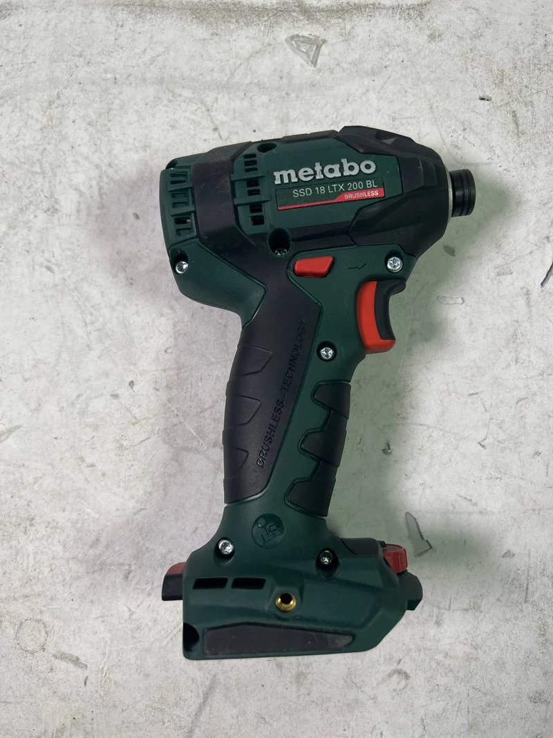 Metabo SSD 18 LTX 200 BL Akku Schlagschrauber 18V 200Nm 1/4" Brushless Solo ( 602396890 ) - Neuwertig