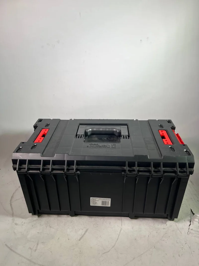 Qbrick System PRIME Toolbox 250 Vario stapelbar 535 x 327 x 271 mm 28l IP66 mit 3 Trennwänden - Leicht Gebraucht