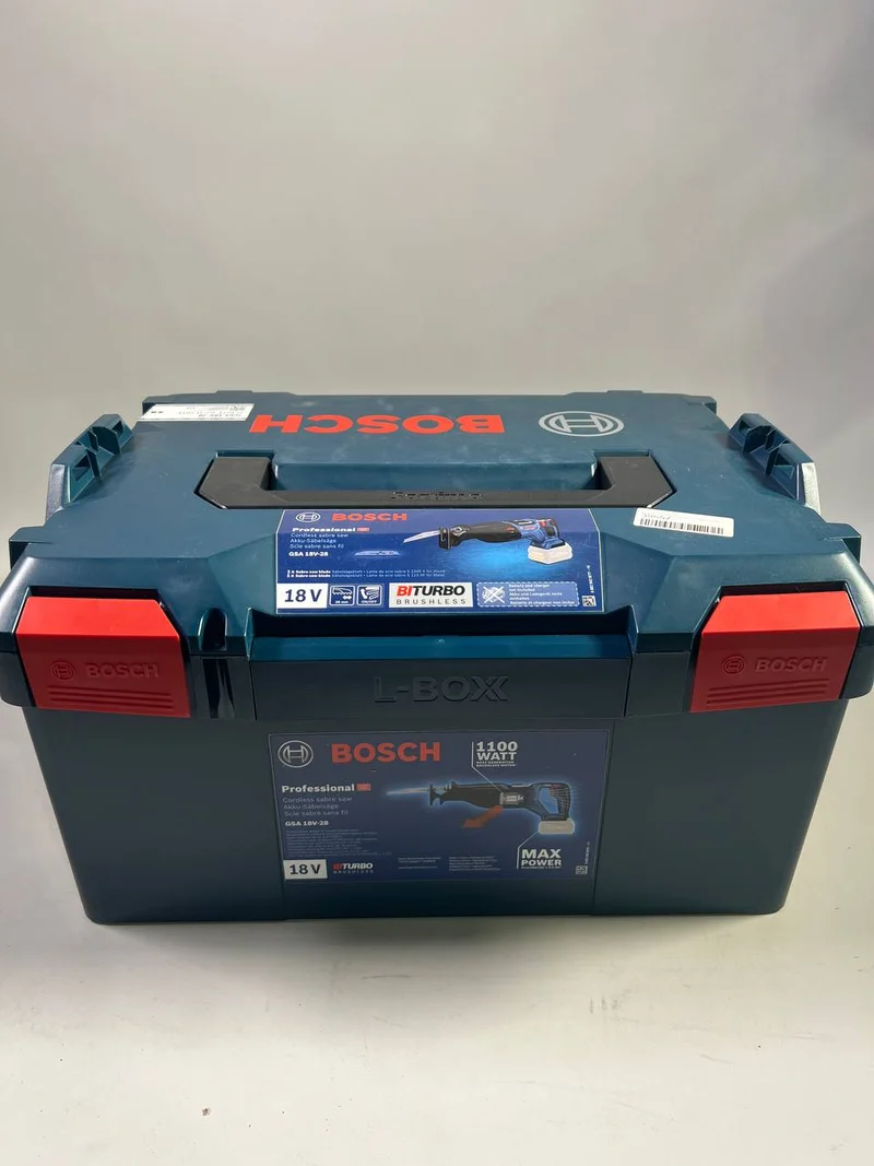 Bosch GSA 18V-28 Akku Säbelsäge 18 V ( 06016C0001 ) BITURBO Brushless + L-Boxx - ohne Akku, ohne Ladegerät - Gebraucht