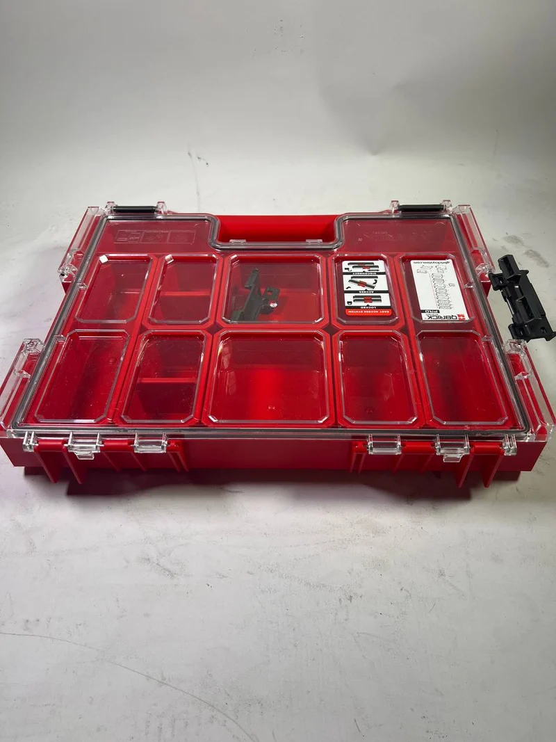 Qbrick System PRO Organizer 200 RED ULTRA HD stapelbar - Beschädigt