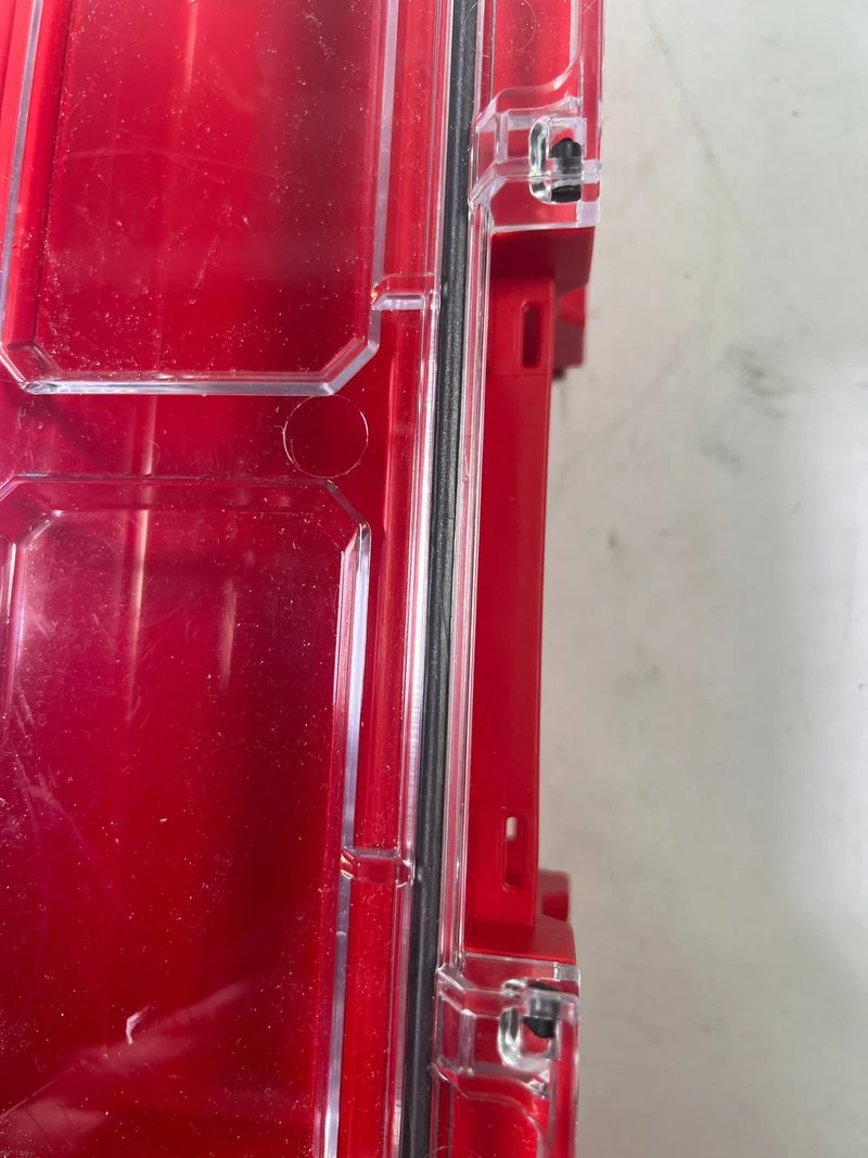 Qbrick System PRO Organizer 200 RED ULTRA HD stapelbar - Beschädigt