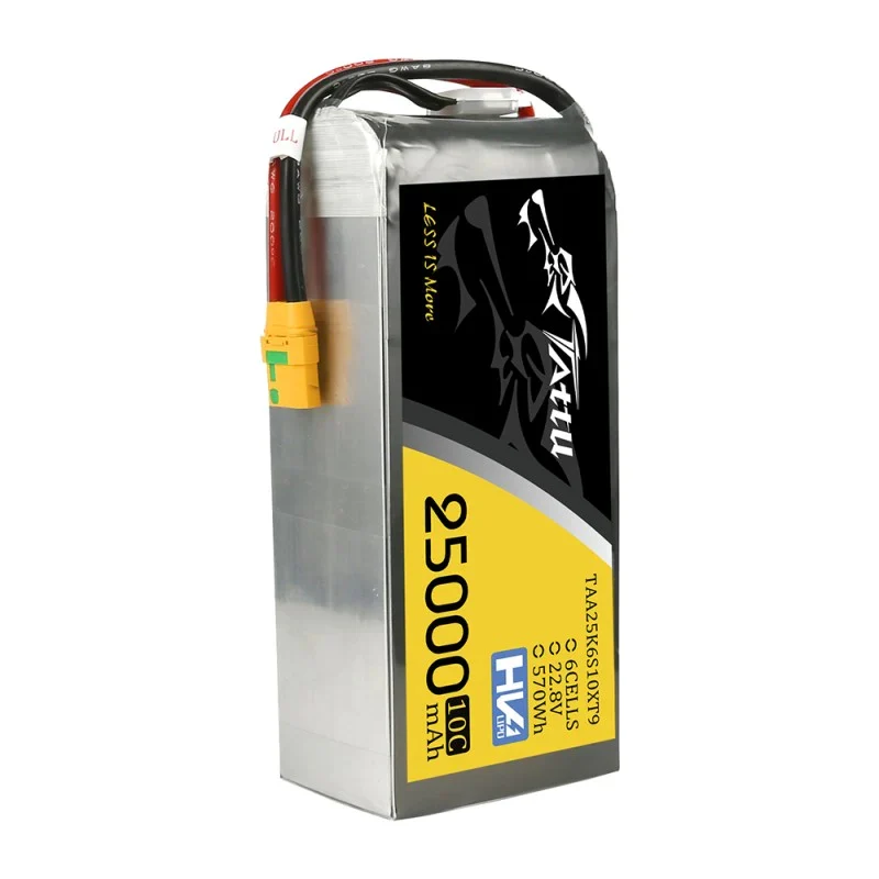 Tattu 25000 mAh 22,8 V 10 C 6S1P Lipo-Akku mit XT90-S