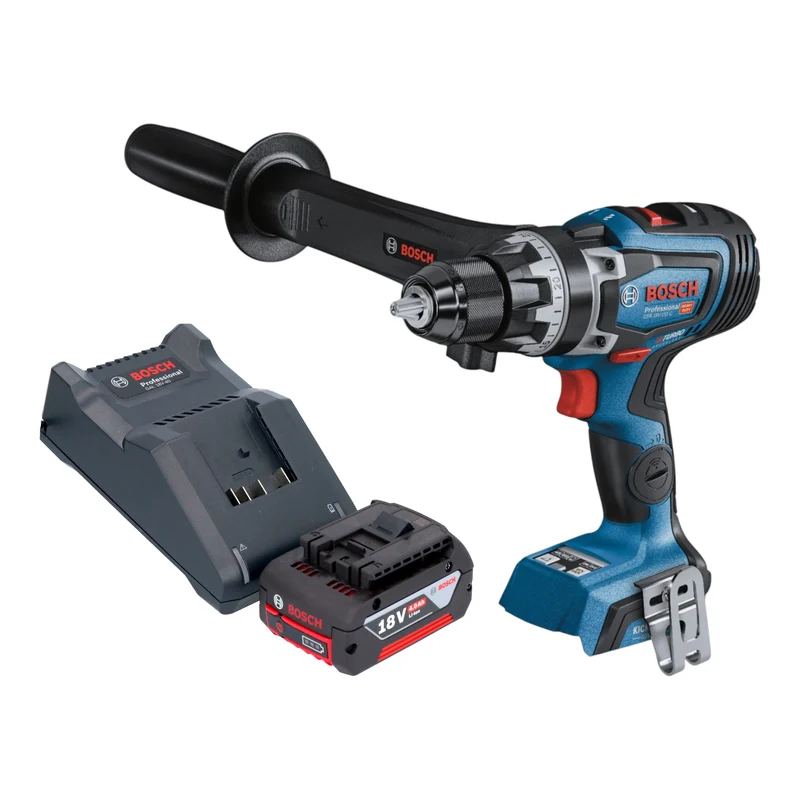 Bosch GSR 18V-150 C Professional Akku Bohrschrauber 18 V 150 Nm Brushless + 1x Akku 4,0 Ah + Ladegerät