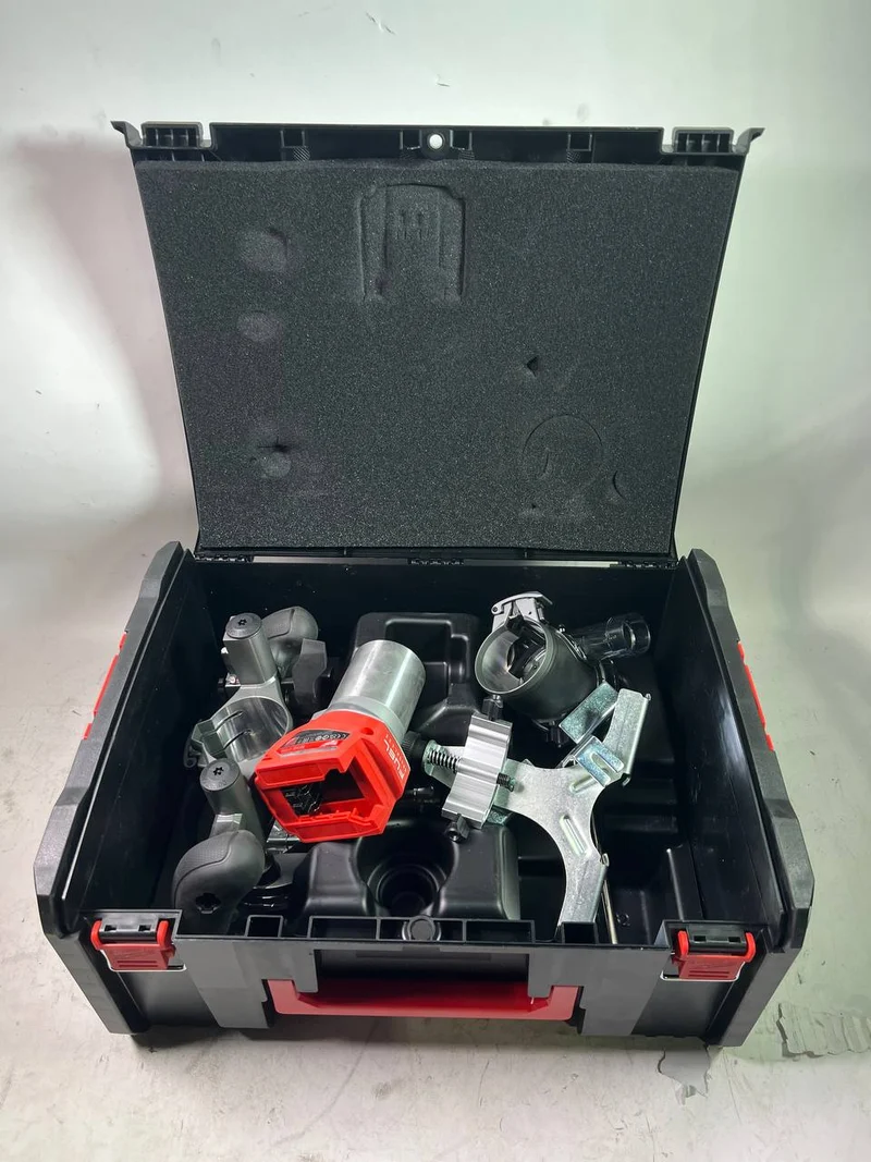 Milwaukee M18 FTR-0X Akku Fräse 18 V Brushless + Fräsmodule + HD Box ( 4933471604 ) - Leicht Gebraucht