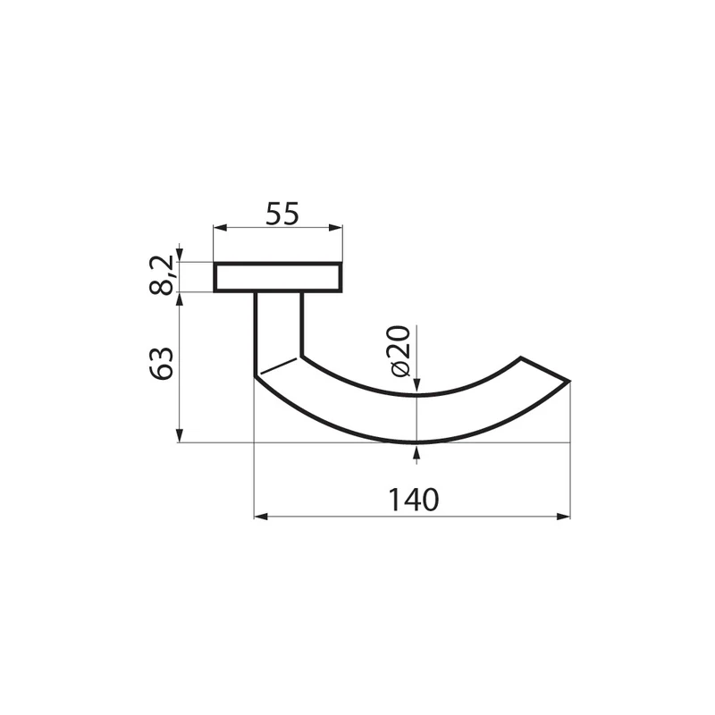 Drückergarnitur Modell Basic 04