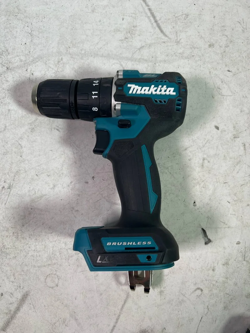 Makita DHP 487 Z Akku Schlagbohrschrauber 18 V 40 Nm Brushless Solo - Leicht Gebraucht