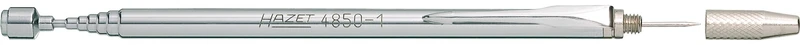 HAZET Teleskopmagnetheber 4850-1, 670 mm, Magnetkopf Ø 6 mm, Tragfähigkeit 0,55 kg