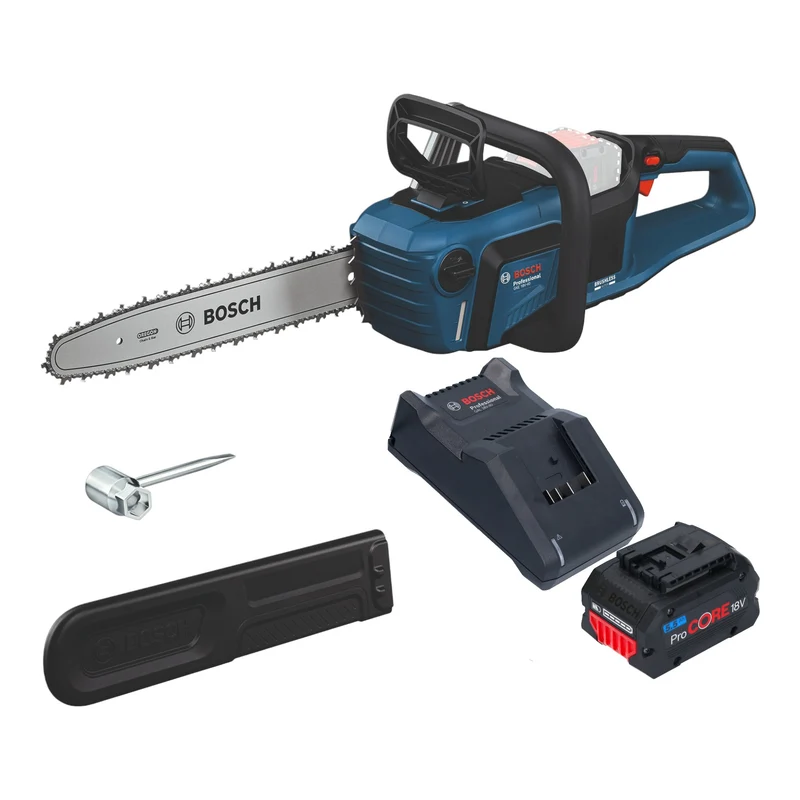 Bosch GKE 18V-40 Professional Akku Kettensäge 18 V 40 cm Brushless + 1x ProCORE Akku 5,5 Ah + Ladegerät