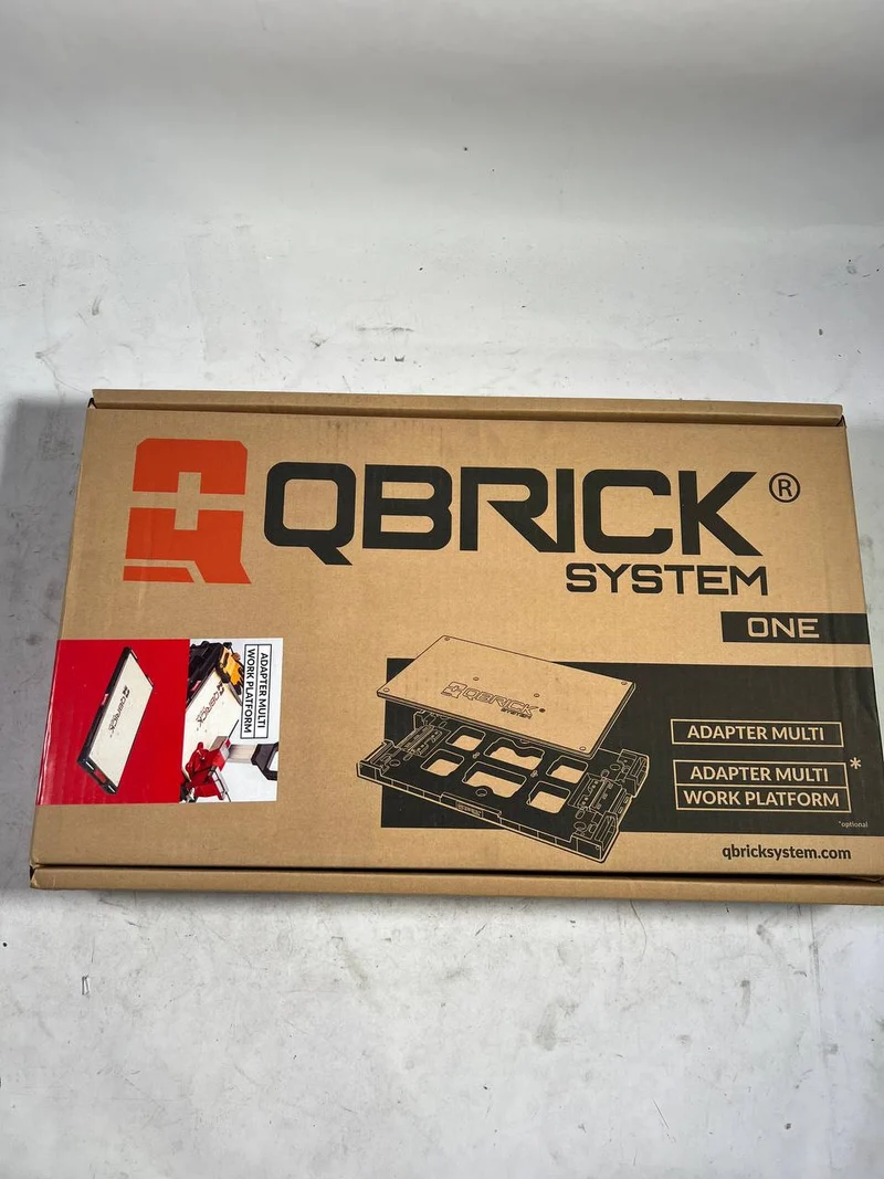 Qbrick System ONE Adapter Multi Work Platform Arbeitsplatte 580 x 325 x 70 mm 30 kg Traglast - Beschädigt