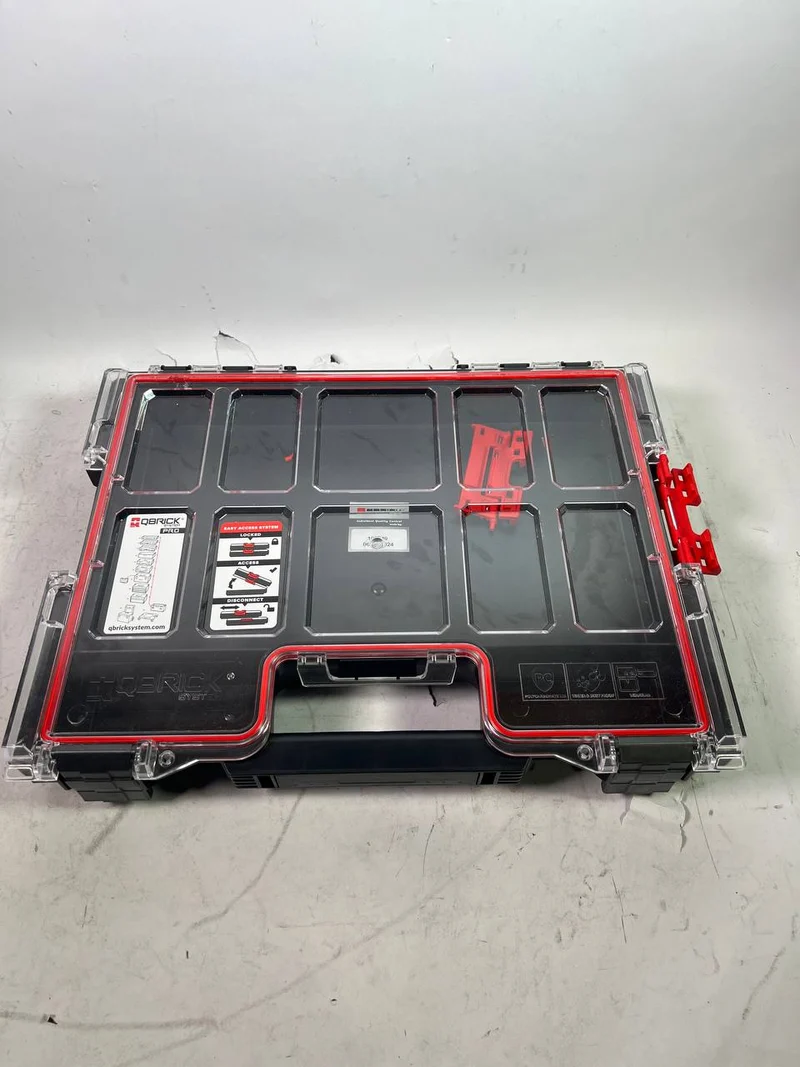 Qbrick System PRO 200 Organizer 452 x 358 x 79 mm 6 l stapelbar IP54 - Beschädigt