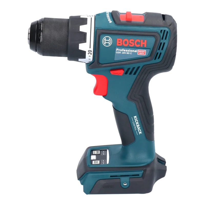 Bosch GSR 18V-90 C Professional Akku Bohrschrauber 18 V 64 Nm Brushless + 1x ProCORE Akku 5,5 Ah + Ladegerät