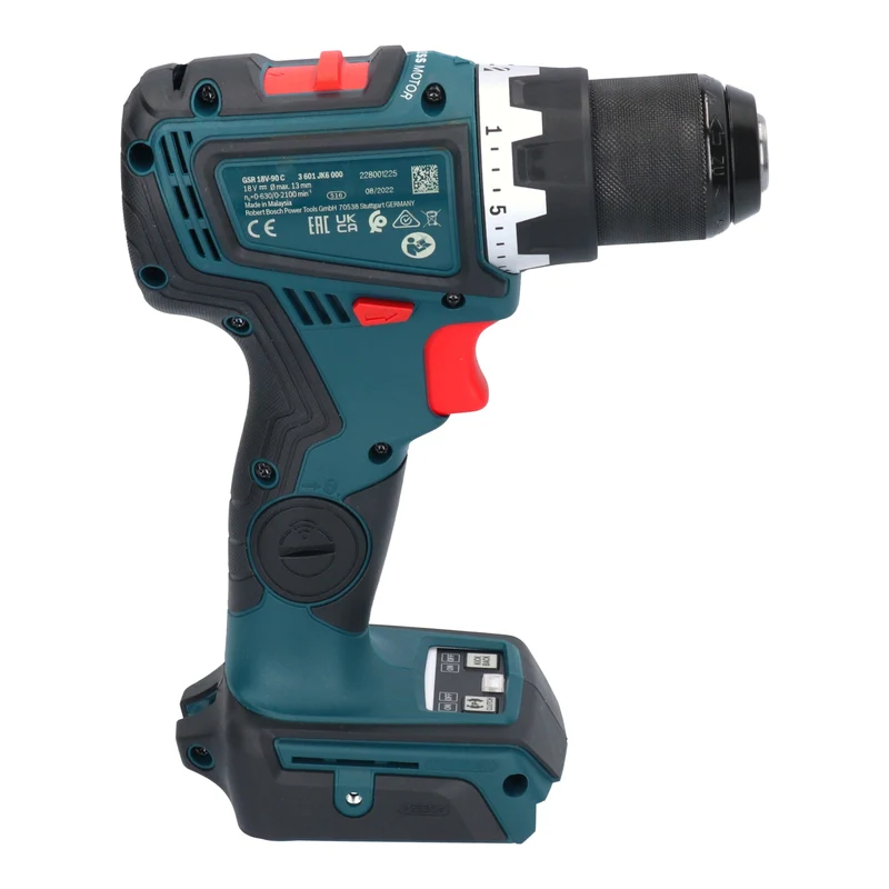 Bosch GSR 18V-90 C Professional Akku Bohrschrauber 18 V 64 Nm Brushless + 2x ProCORE Akku 5,5 Ah + Ladegerät