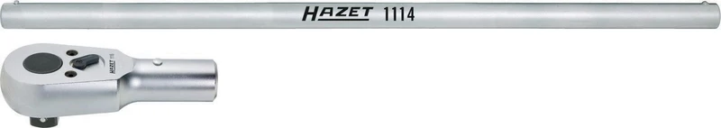 HAZET Hebelumschaltknarre 1116/2, 1 Zoll, 32 Zähne, CV-Stahl, verchromt