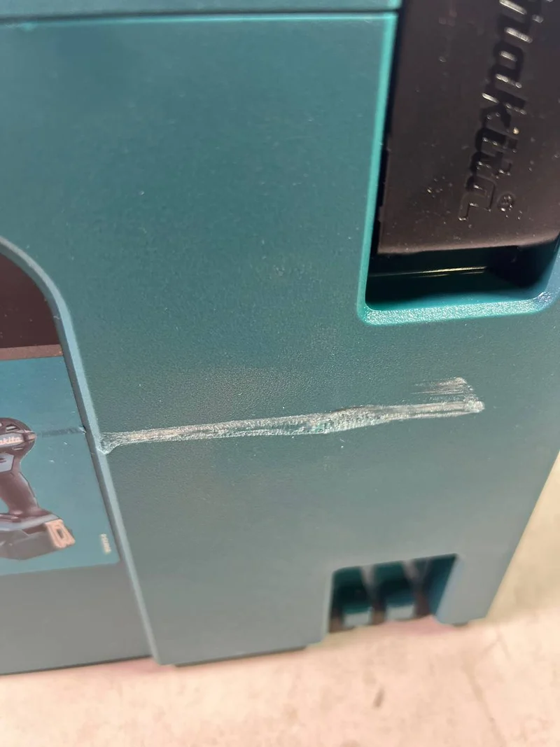 Makita MAKPAC 3 Kunststoffkoffer - Beschädigt