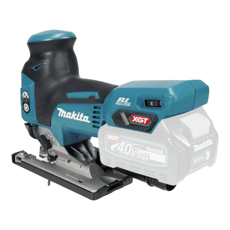 Makita JV 001 GD201 Akku Stichsäge 40 V max. 135 mm Brushless + 2x Akku 2,5 Ah + Ladegerät