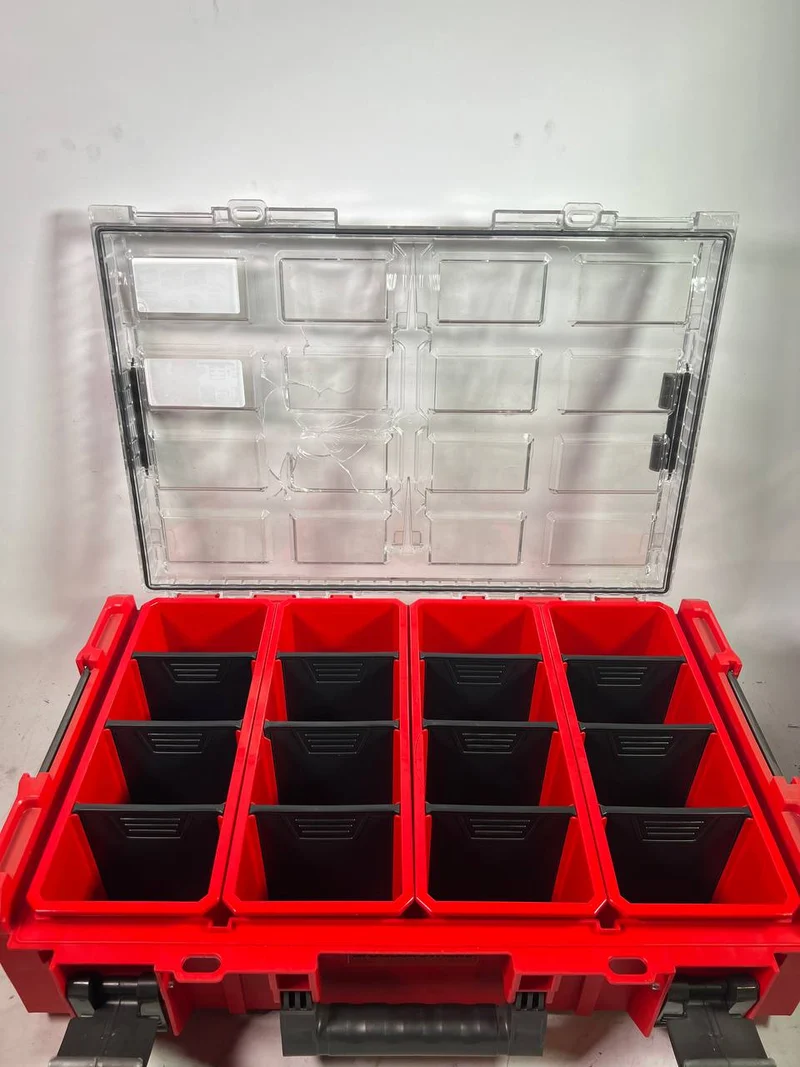 Qbrick System ONE Organizer 2XL RED ULTRA HD Custom - Beschädigt
