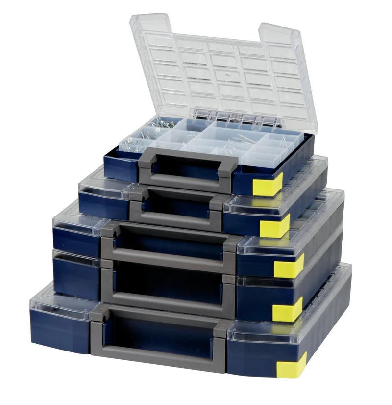 raaco boxxser 55 5x10-0 Sortimentskoffer B.421xT.361xH.55mm Unterteil PP/Deckel PC