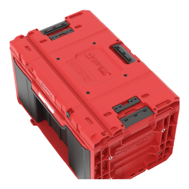 Qbrick System ONE Drawer 1 Toolbox 2.0 Red Ultra HD Custom Werkzeugbox 587 x 380 x 340 mm 32,5 L mit einer Schublade