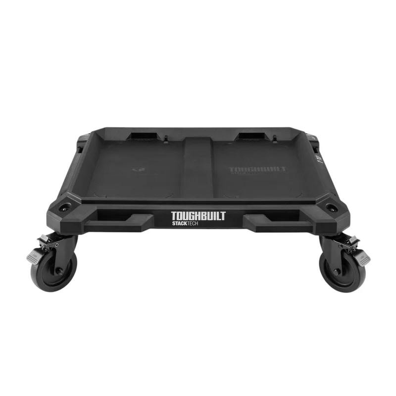 Toughbuilt STACKTECH TB-B1-T-10 Rollbrett mit 4 Lenkrollen 113 Kg belastbar für STACKTECH Standard