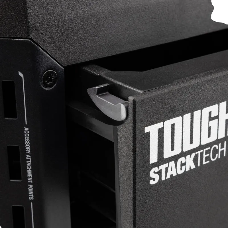 Toughbuilt STACKTECH TB-B1-D-70-3 XL Werkzeugkiste Box mit 3 Schubladen 53 x 40 x 39 cm + 22x Trennwand