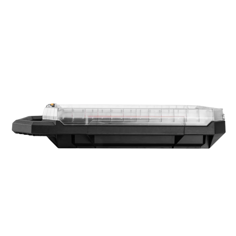 Toughbuilt STACKTECH TB-B1-O-10C kompakter flacher Organizer 48 x 26,5 x 10 cm IP65 + 6x Inlay + 6x Trennwand