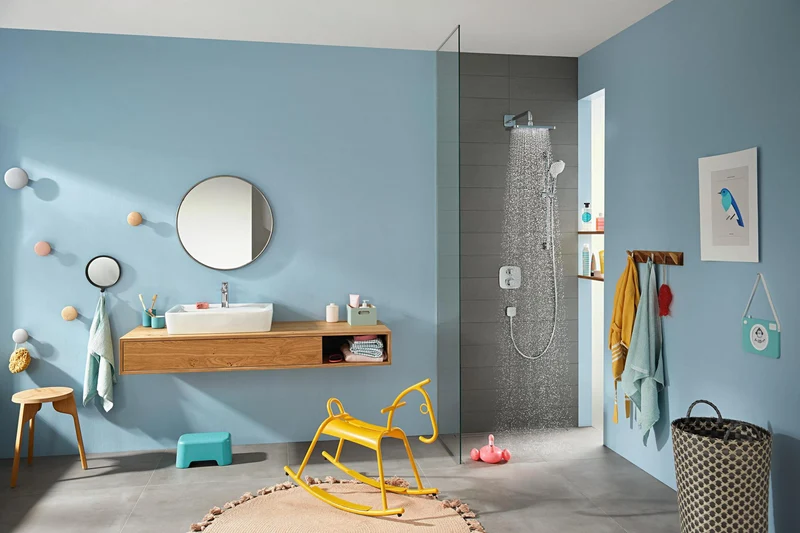 HANSGROHE Brauseset CROMA SELECT E MULTI Bsta Unica´Croma we/chr