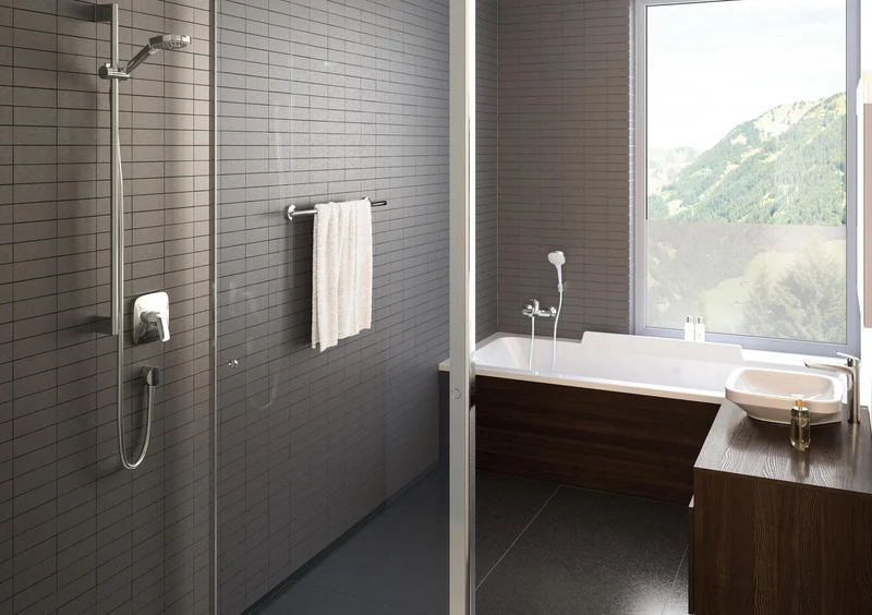 HANSGROHE Brauseset CROMA SELECT E MULTI Bsta Unica´Croma we/chr