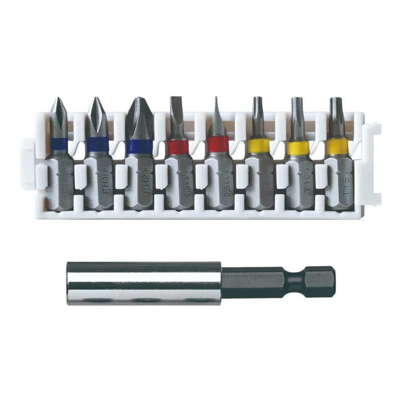 Bosch GO Professional Akku Schrauber 3,6 V 5 Nm 1/4" + 8 tlg. Bit Set + Koffer ( 06019H2201 )