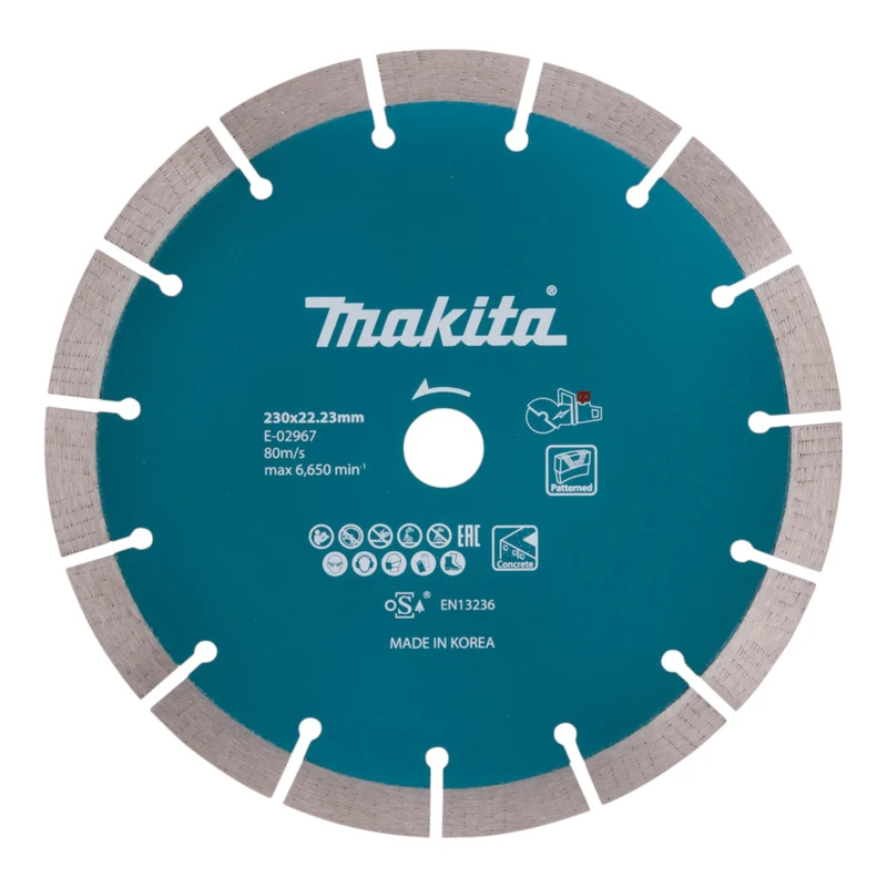 Makita Diamanttrennscheibe 230 x 22,23 mm ( E-02967 ) für Trennschleifer