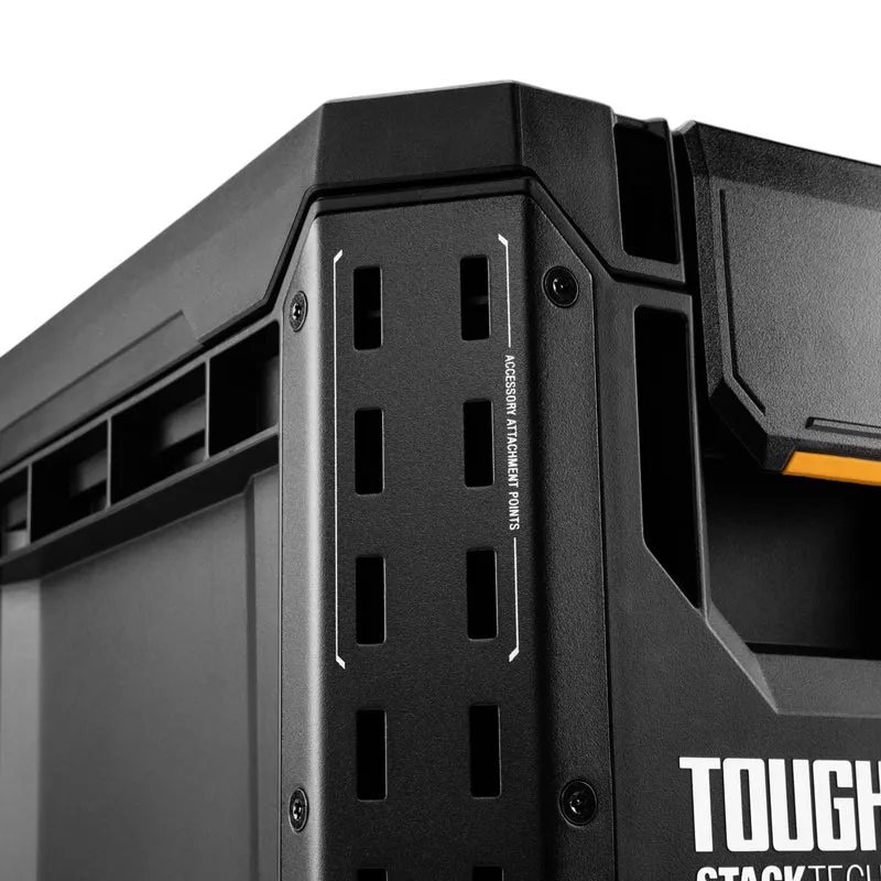 Toughbuilt STACKTECH TB-B1-B-60C kompakte Werkzeugkiste Koffer Box + 5x Trennwand + Inlay IP65