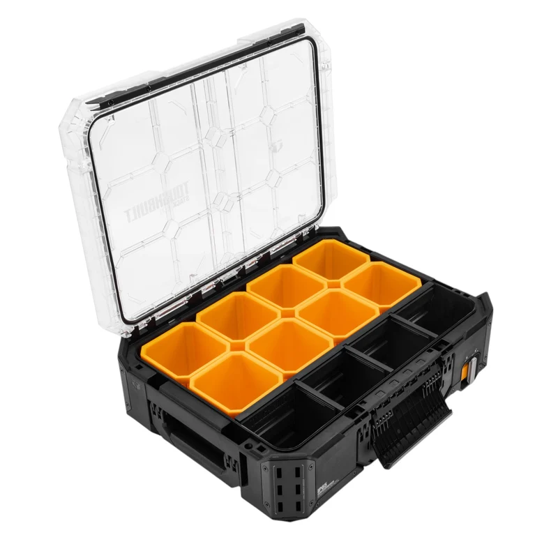 Toughbuilt STACKTECH TB-B1-O-30 Organizer 53 x 40 x 18 cm + 8x Inlay + 4x Trennwand