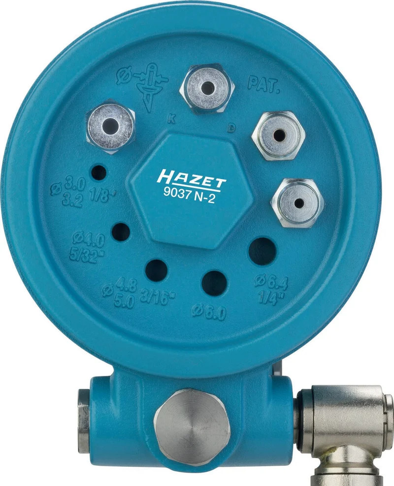 HAZET Druckluftblindnietgerät 9037N-2 – 14700 N Zugkraft für Nieten bis 6,4 mm