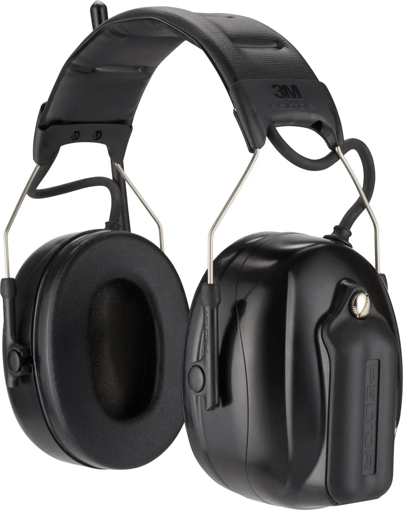 3M PELTOR Gehörschutzradio DAB+ FM mit sprachgeführtem Menü, SNR 31 dB