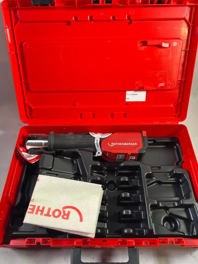 Rothenberger ROMAX 4000 Basic Set Akku Pressmaschine 18V - Gebraucht