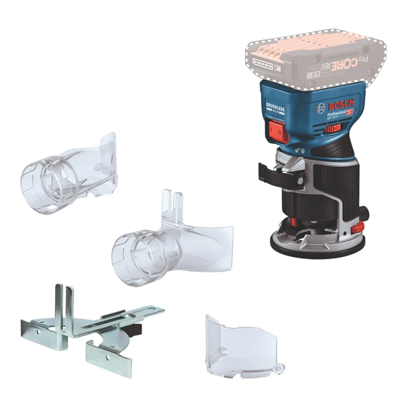 Bosch GKF 18V-8 Professional Akku Kantenfräse 18 V 8,0 mm Brushless + 1x ProCORE Akku 4,0 Ah - ohne Ladegerät