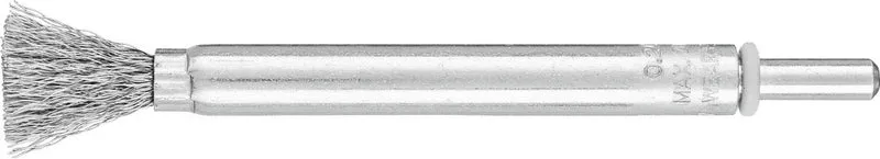 PFERD TOOLS Pinselbürste PBUL INOX Ø10 mm Stahldraht 0,2 mm für Bohrmaschine & Geradschleifer