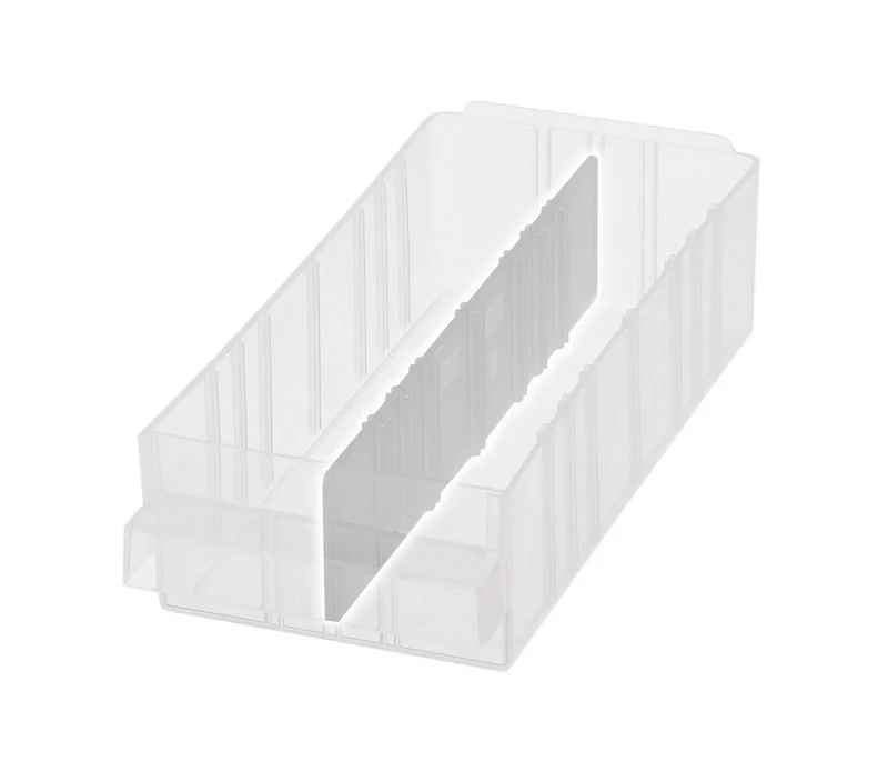 RAACO Trennwandsortiment 24-teilig L137 x H31 mm klar für Schubladen Typ C