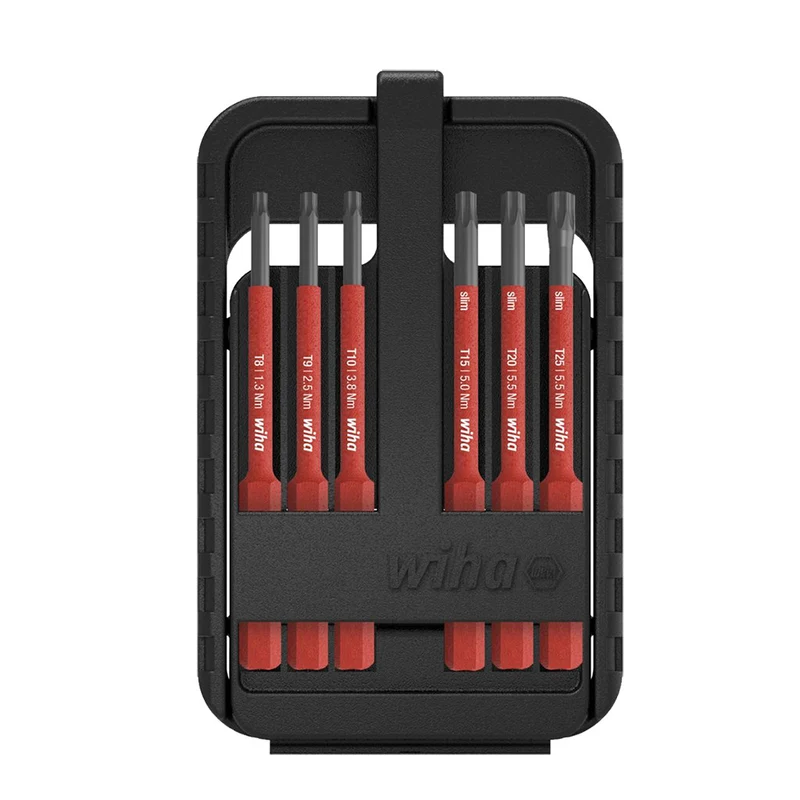 Bit Set slimBit electric Torx inkl. slimBit-Box 7-tlg.