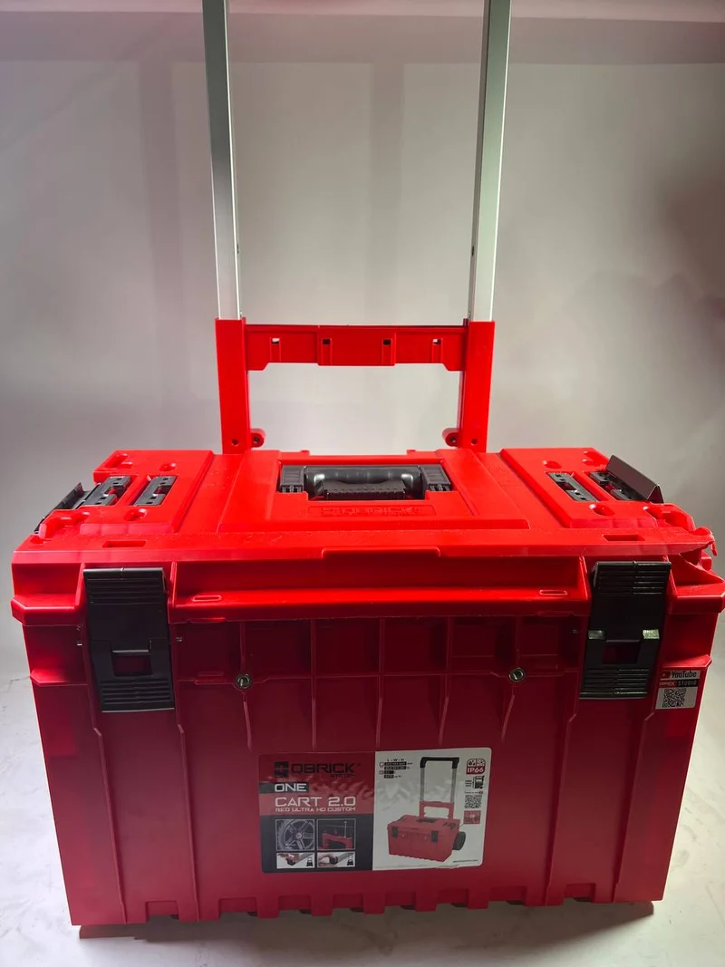 Qbrick System ONE Cart 2.0 RED ULTRA HD Custom stapelbar - Beschädigt