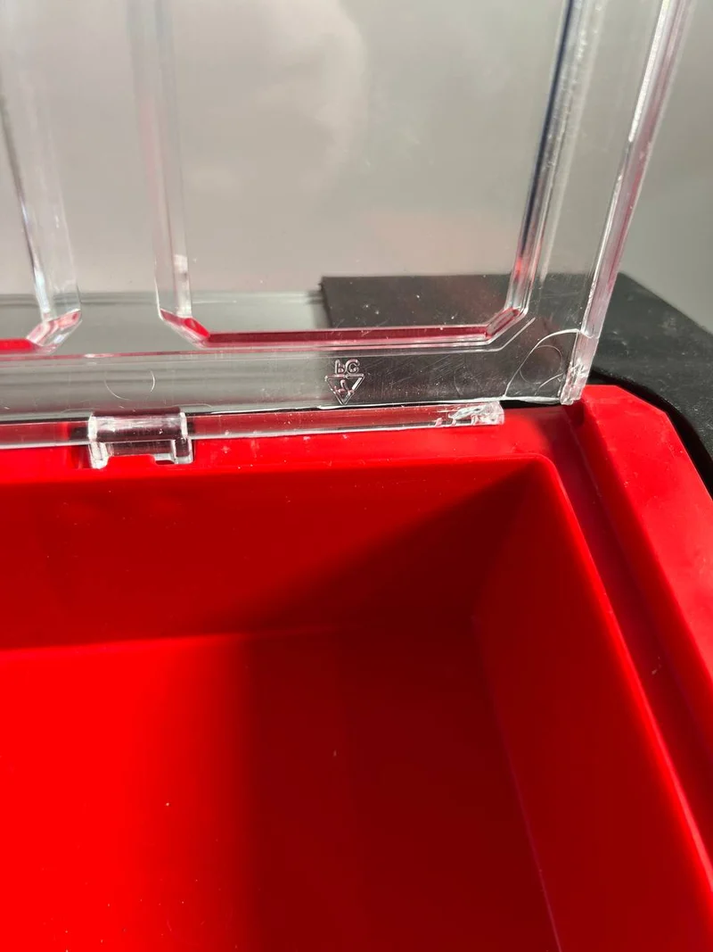 Qbrick System PRIME Toolbox 250 Expert RED ULTRA HD Organizer - Beschädigt