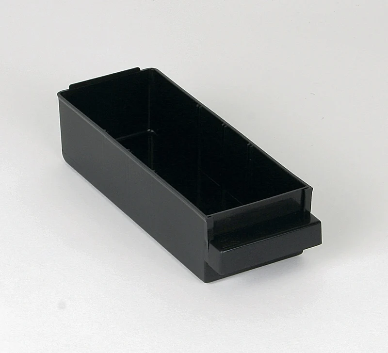 RAACO Schublade für Kleinteile-Magazin 150-00, 55x153x41 mm, ESD-leitfähig, schwarz