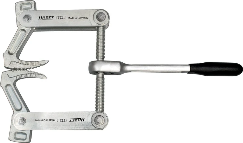 HAZET Zuggerät 1774-1 – Spannweite 115 mm, Gesamtbreite 440 mm, Umschaltknarre