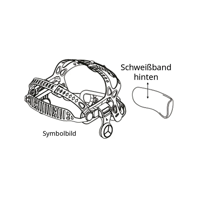 ESAB Schweißband hinten für Schweißerschutzhelm / A60 AIR